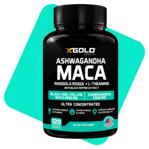 Gold Health Ashwargandha Maca 120Capsules