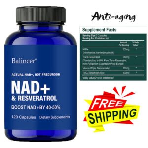Balincer Nicotinamide 500MG Resveratrol 30 Capsules