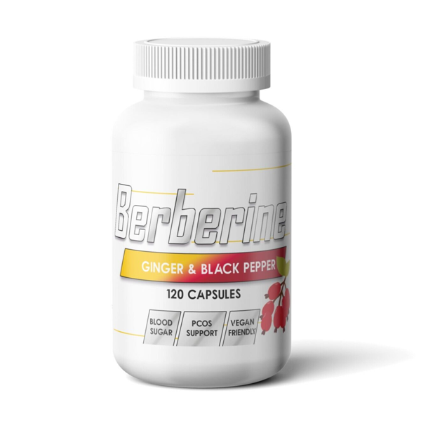 Berberine Ginger & Black Pepper Capsules