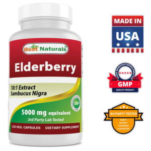 Best Naturals Elderberry 5000mg Capsules In Pakistan