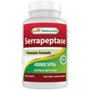 Best Naturals Serrapeptase 40000 SPUs Capsules In Pakistan