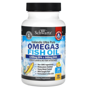 Bio Schwartz Icelandic Ultra-Pure Omega-3 Fish Oil In Pakistan