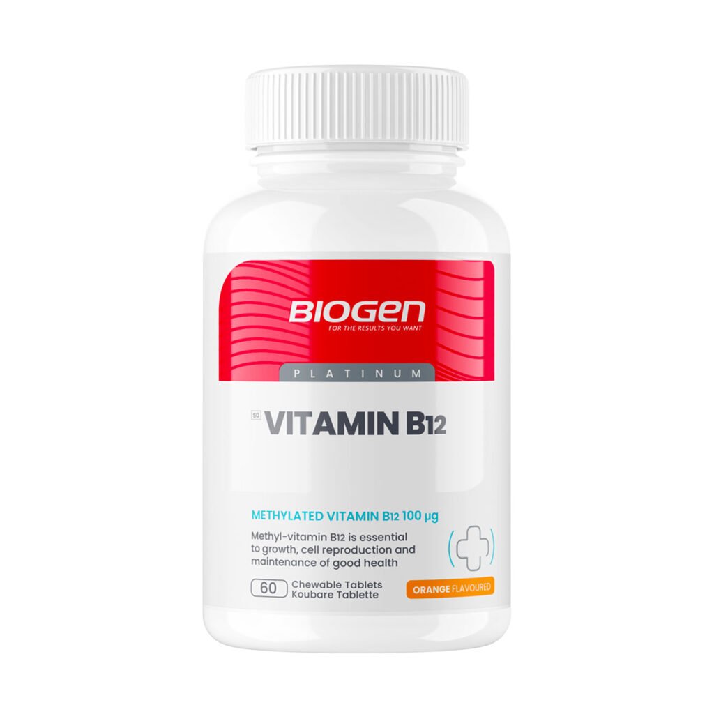 Biogen Vitamin B12 Vitamin 100mg Capsules