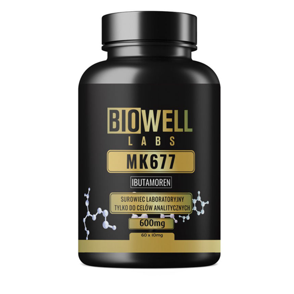 Biowell Labs Mk-677 Ibutamoren 600mg Capsules In Pakistan