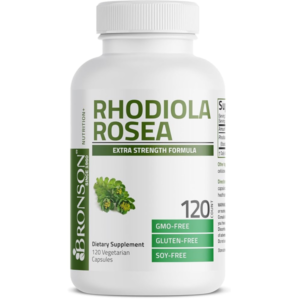 Bronson Rhodiola Rosea Extra Strength – 120 Vegetarian Capsules In Pakistan