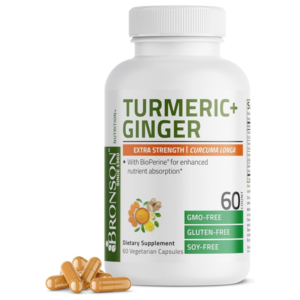 Bronson Turmeric + Ginger Extra Strength Capsules In Pakistan