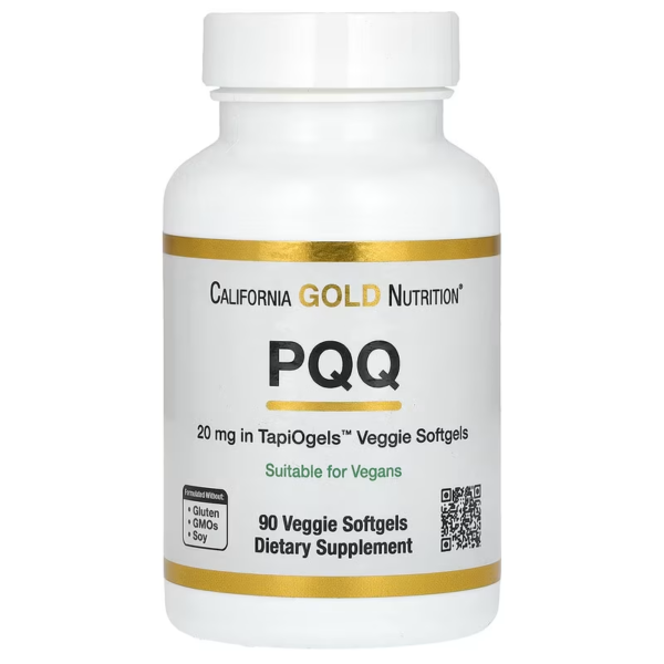 California Gold Nutrition Ubiquinol + Pqq Reduced Form Coq10 Capsules