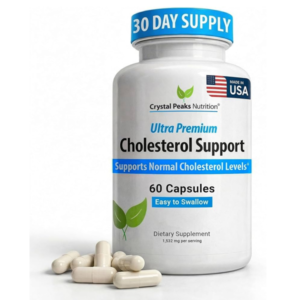 Crystal Peaks Nutrition Cholesterol Support Capsules
