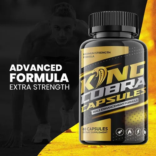 King Cobra Capsules, Male Enhancement, Extra Strength Formula
