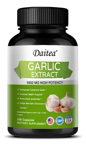 Daitea® Garlic Extract – Heart Health Support (120 Capsules)
