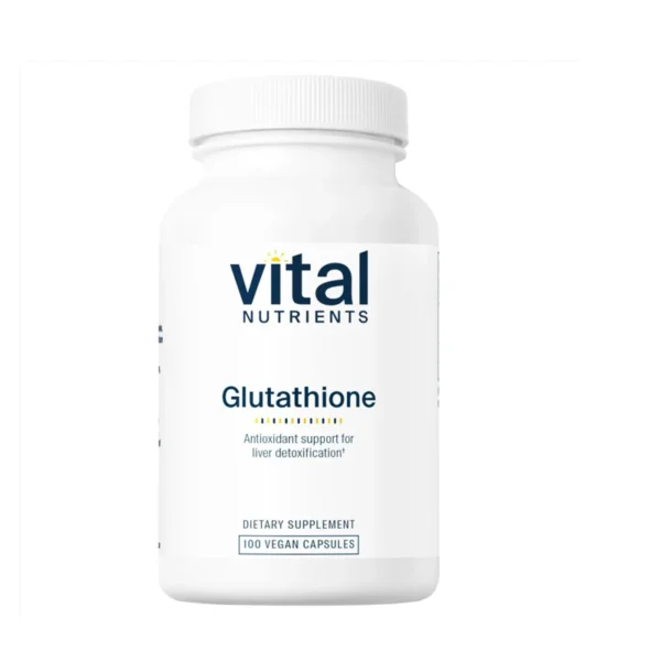 Vital Nutrients Glutathione – Antioxidant Support - 100  Capsule