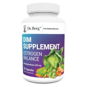 Dr. Berg DIM Supplement – Estrogen Balance ( 60 Capsules)