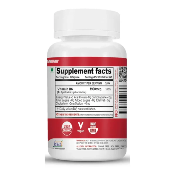 Vitamin Series Nutrija Vitamin B6 2000 mcg