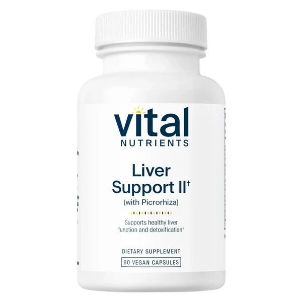 Liver Support II (with Picrorhiza) – 60 Vegan Capsules