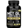 Zeal Naturals Pure C8 and C10 MCT Oil Softgels – 100% Coconut