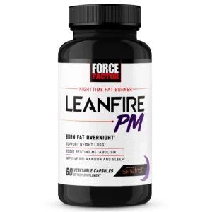 Force Factor Leanfire With Next-gen Slimvance Capsules