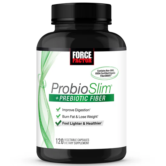 Force Factor ProbioSlim + Prebiotic Fiber Capsules