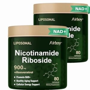 Liposomal Nicotinamide Riboside 900mg + Resveratrol 80 Capsules