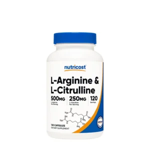 Nutricost L- Arginine + L-Citrulline Supplement