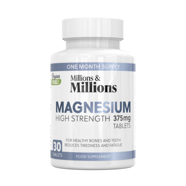 Millions & Millions High-Strength Magnesium 375mg- Bone Health