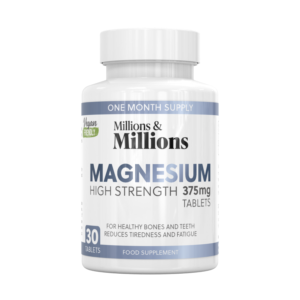 Millions & Millions High-Strength Magnesium 375mg- Bone Health