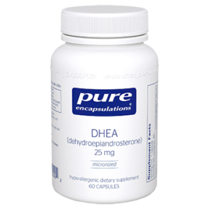 Pure Encapsulations DHEA 25mg – Micronized Hormonal Support