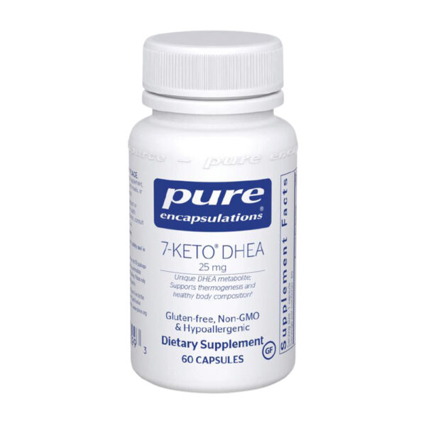 Pure Encapsulations 7 Keto Dhea 25mg Capsules