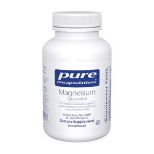 Pure Encapsulations Magnesium Glycinate – Hypoallergenic Food SupplementPure Encapsulations Magnesium Glycinate – Hypoallergenic Food Supplement