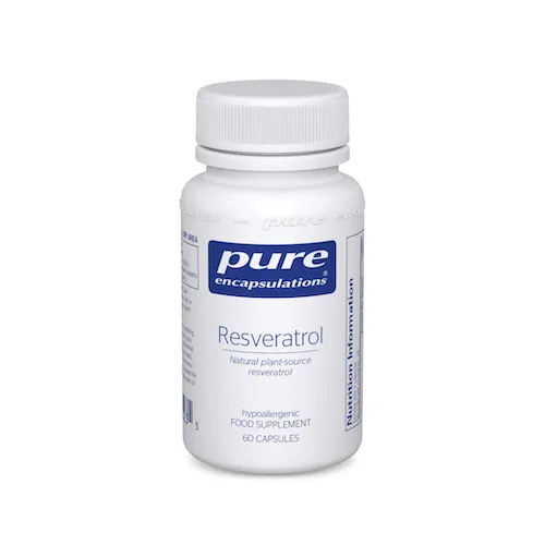 Pure Encapsulations Resveratrol EXTRA – Antioxidant Support 60 Capsules
