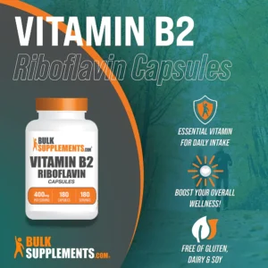 Reman Vitamin B2 Riboflavin Capsules