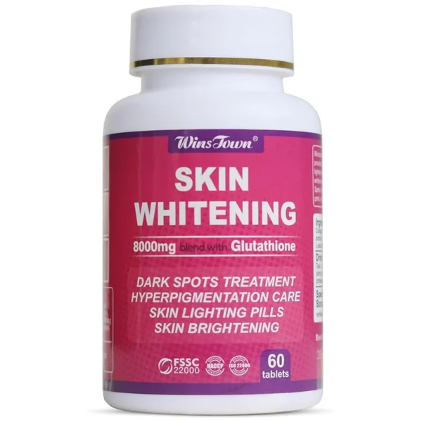 Wins Town Skin Whitening 8000mg Glutathione Brightening Formula