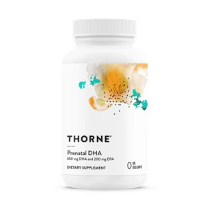 THORNE Prenatal DHA Capsules - 650 mg DHA and 200 mg of EPA