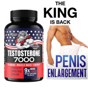 Tigercraft Testosterone 7000 – Ultimate Strength 60 Capsules