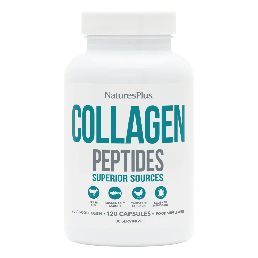 Nature Plus Collagen Peptides 120 Capsules