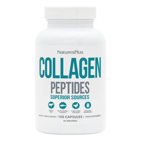 Nature Plus Collagen Peptides 120 Capsules