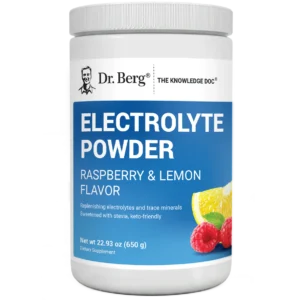 Dr. Berg Electrolyte Powder Lemonade | Potassium with Magnesium
