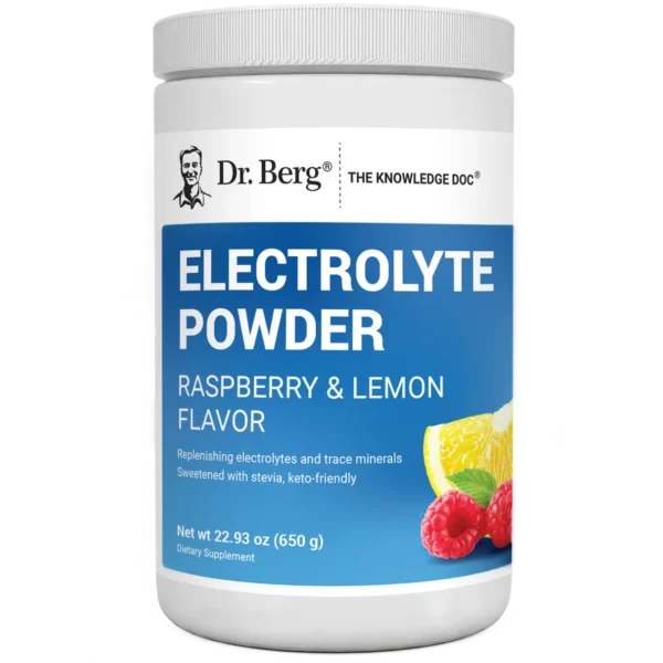 Dr. Berg Electrolyte Powder Lemonade | Potassium with Magnesium