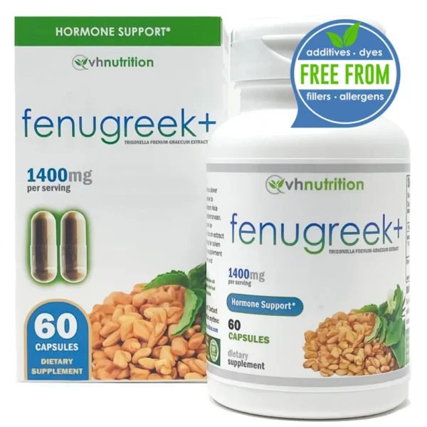Vh Nutrition Fenugreek+ 1400mg Capsules