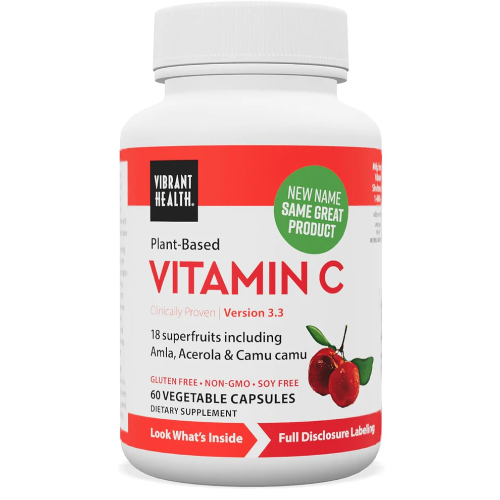 Vibrant Health Plant-based Vitamin C Capsules