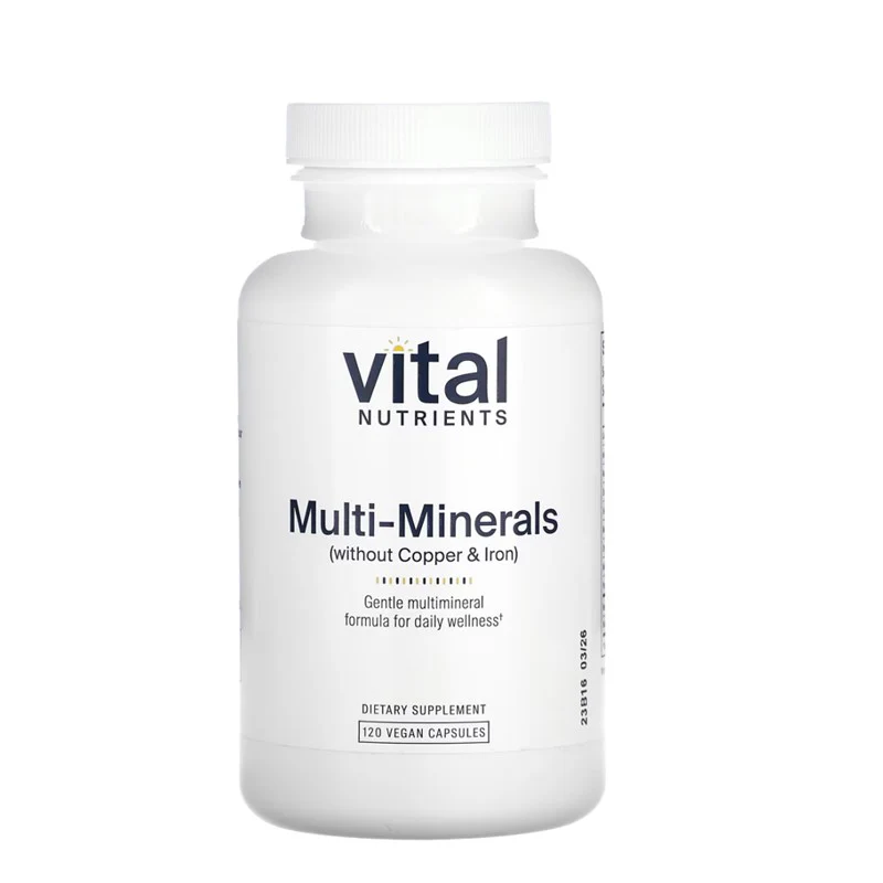 Vital Nutrients Multi-Minerals (Without Copper & Iron) Capsules in Pakistan