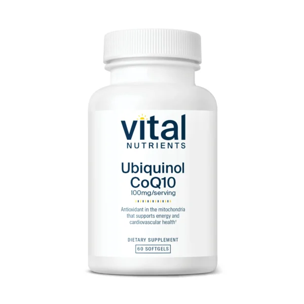 Vital Nutrients Ubiquinol CoQ10 100mg Softgels in Pakistan