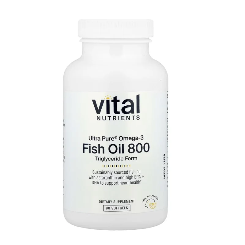 Vital Nutrients Ultra Pure Omega-3 Fish Oil 800 Softgels in Pakistan