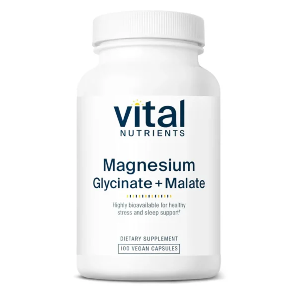 Vital Natural Magnesium Glycinate + Malate Capsules