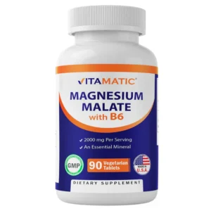 Vitamatic Magnesium Malate with B6 Capsules