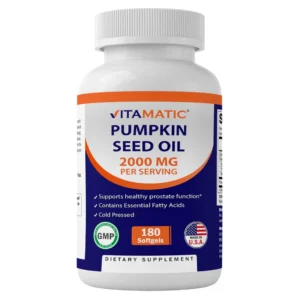 Vitamatic Pumpkin Seed Oil 2000mg Softgel