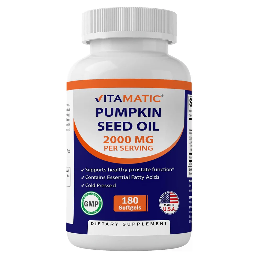 Vitamatic Pumpkin Seed Oil 2000mg Softgel