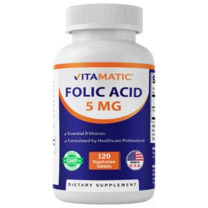 Vitamatic Folic Acid 5 Mg Capsules