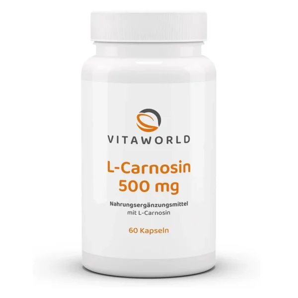Vitaworld L-carnosine 500mg Capsules
