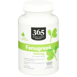 Whole Foods Market Fenugreek 1200mg Capsules