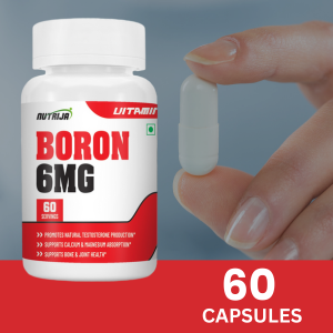 Nutrija Boron Citrate 6mg Capsules Price in Pakistan